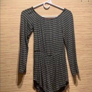 Off the shoulder romper